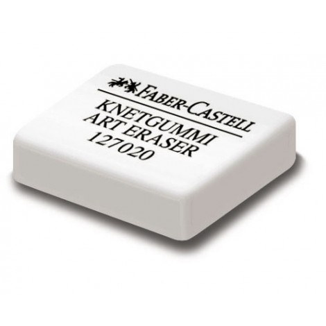 Faber-Castell Gomma pane quadrangolare, assorbente e malleabile, per artisti - 127154 - C92FB0032