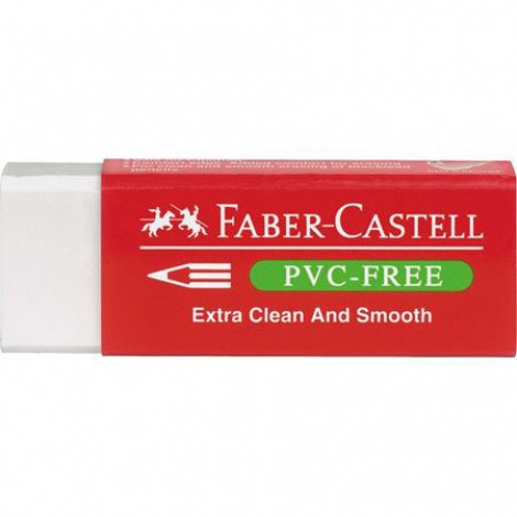 Faber-Castell Gomma 7095-20, con fascetta in vinile senza PVC e e ftalati - 189520 - C92FB0033