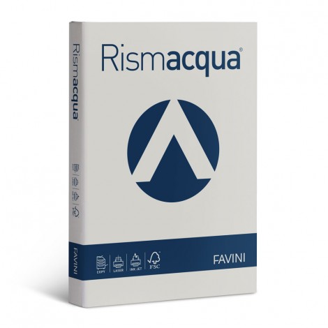 Favini Rismacqua - Carta A4, 300fg, 90gr, colore ghiaccio - 1pz - A66U304 - C92FV0140