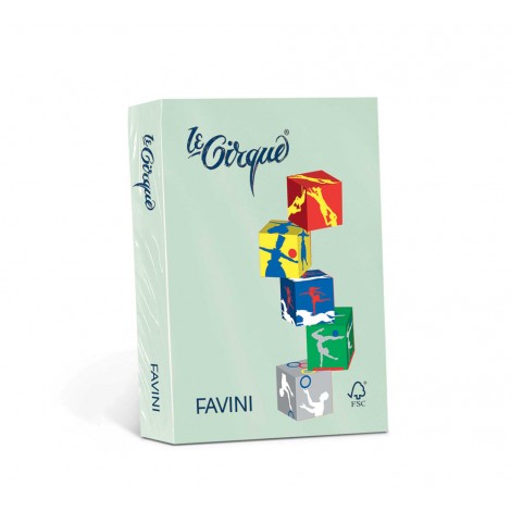 Favini Le Cirque - Carta A4, 500fg, 80gr, colore pistacchio - 1pz - A716504 - C92FV0282