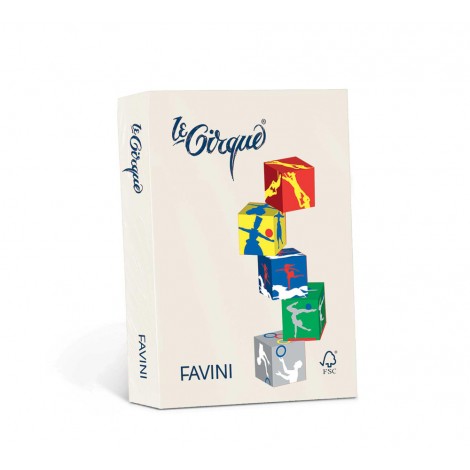 Favini Le Cirque - Carta A4, 250fg, 160gr, colore avorio - 1pz - A74Q304 - C92FV0310