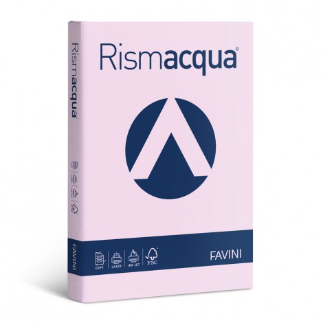 Favini Rismacqua – Carta A4, 50fg, 200gr, colore lilla – 1pz – A699544 - C92FV0363