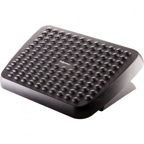 Fellowes Poggiapiedi ergonomico che segue perfettamente l’arco naturale del piede, con piattaforma basculante e superficie anatomica antistress. Altezza regolabile a 85/105 mm - 1pz - 48121-70 - C92FW0020