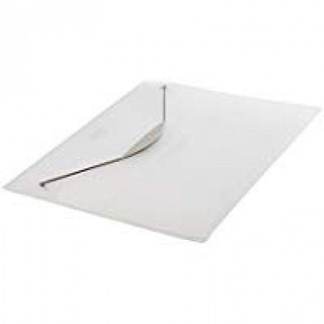 Fellowes Swing – Cartellina in PPL a 3 lembi con elastico, formato 24x35cm, dorso espandibile fino a 2cm, colore trasparente  - 40338 - C92FW0315
