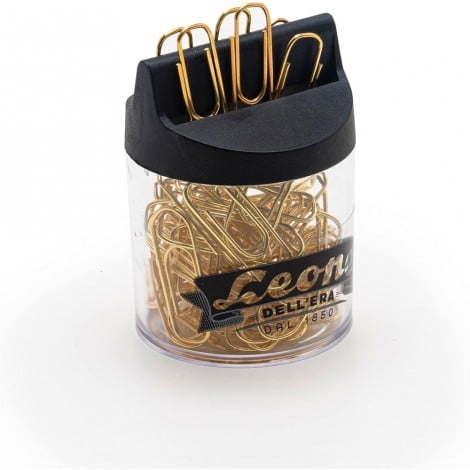 Dellera 60 fermagli ottonati 32mm a punta triangolare oro, formato n.4 - F0M4 - C92RA0057