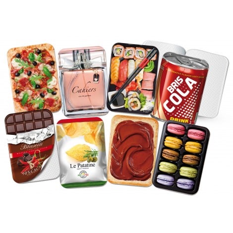 Blasetti I Sagomati - Maxi quaderno con punto metallico con angoli arrotondati, A4, 80gr, quadretti 4mm, 80 pagine - 1pz - 6987 - C92BS0402