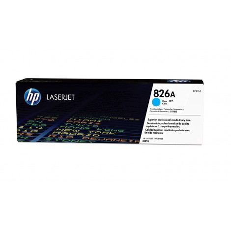 Toner CF311A CIANO per LASERJET ENTERPRISE FLOW M880Z (31.500pg) 826A   C92H33232