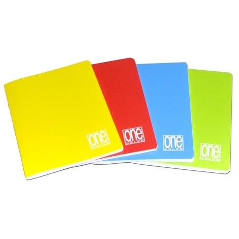 Blasetti One Color - Mini quaderno con punto metallico, 12x17cm, 80gr, 1R - Righe, 80 pagine - Prezzo singolo, ord. minimo 10pz - 1402 -C92BS0267