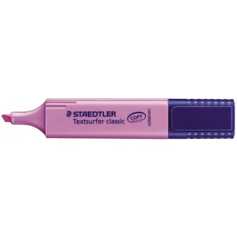 Staedtler Evidenziatore TEXTSURFER, punta a scalpello, tratto 5mm, colore viola - 364-6