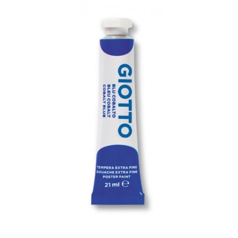 Giotto Tempera in tubetto, 21ml, colore blu cobalto - F35501600 - C92FI7016