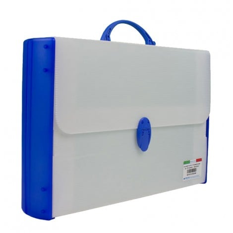 Favorit Valigetta polionda 28x43x8,5cm, dorso rigido, 1 chiusura, colore bianco - 100501089 - C92FT1199