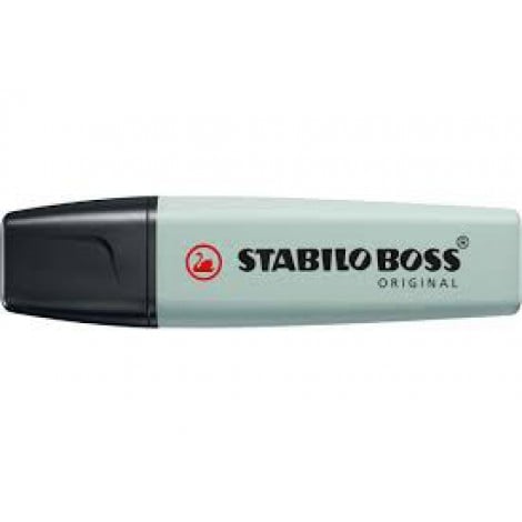 Stabilo Evidenziatore BOSS ORIGINAL, punta a scalpello, inchiostro a base d`acqua, tratto 2-5mm, colore foglia di tè - 70/163