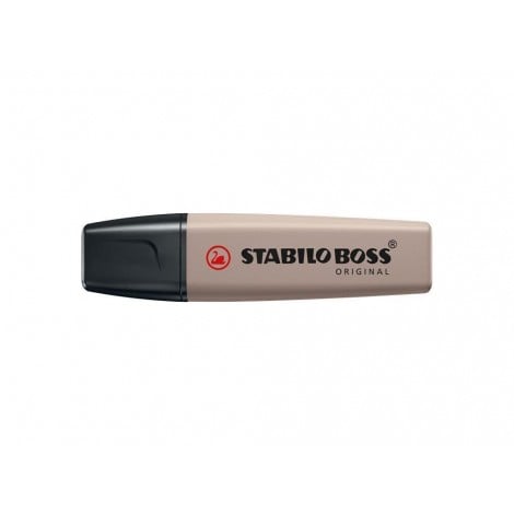Stabilo Evidenziatore BOSS ORIGINAL, punta a scalpello, inchiostro a base d`acqua, tratto 2-5mm, colore cenere - 70/193