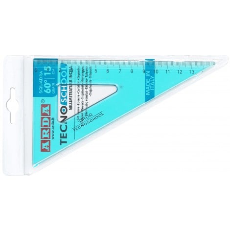Arda Squadra 60° TECNOSCHOOL 15cm - 40215SS