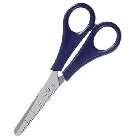 Dahle Forbice 13cm con lama in acciaio inox, punta arrotondata, impugnatura simmetrica, colore blu - 1pz - R054625 - C92DA0056