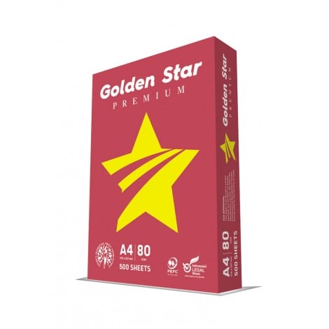 Carta per fotocopie Premium Red - A4 - Risma 500 fogli, bianco CIE 160, opacità 92, 80gr - Prezzo singolo, ord. minimo 5pz - PFCA001GSR