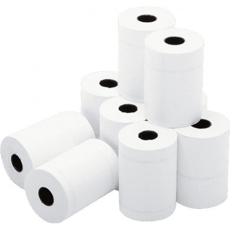 Rotolificio Pugliese Rotoli in carta termica neutra, 57mmx10m, Ø 30mm, senza anima - Prezzo singolo, ord. minimo 12rt - 5710-PSA