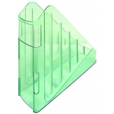 Arda Portariviste, 29,5x27cm, dorso 7,5cm, colore verde trasparente – TR4118V