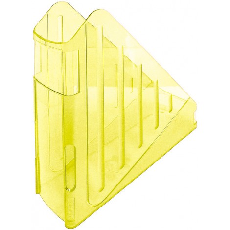 Arda Portariviste, 29,5x27cm, dorso 7,5cm, colore giallo trasparente - TR4118G