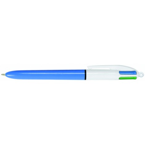 Bic Original 4 Colours - Penna a sfera con 4 colori, punta da 1mm, tratto 0,32mm - 12pz - 982866