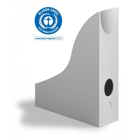 Durable Portariviste ECO con foro di estrazione sul dorso 7,5cm, colore grigio -  7757-10