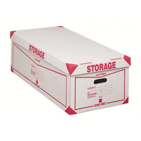 King Mec Contenitore per 8 scatole archivio Storage - prezzo singolo ord. minimo 8pz - 160400
