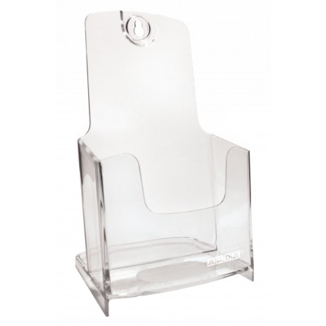 Arda Portadepliant 1 scomparto, formato A6, colore cristallo - 70A61