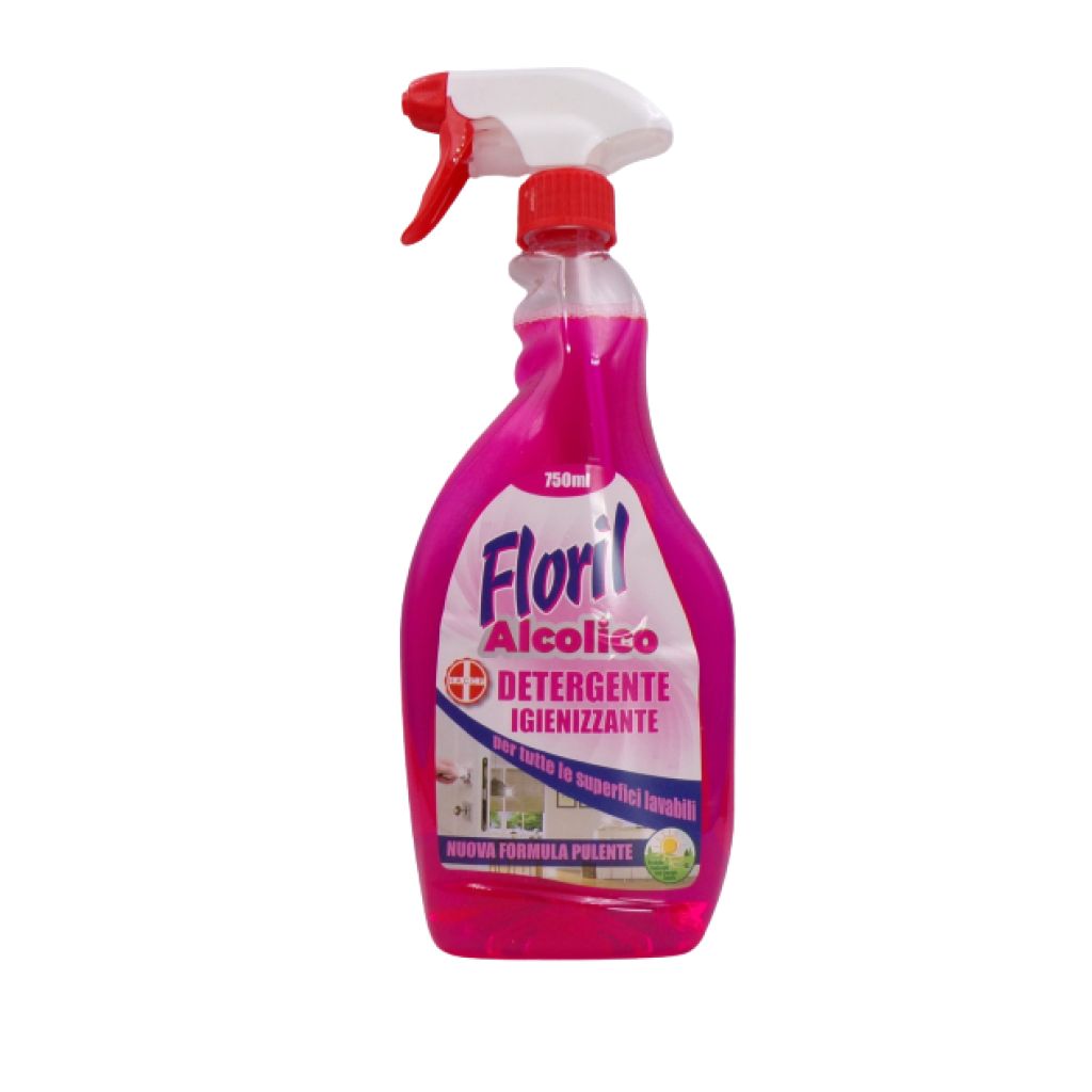 Floril Detergente alcolico igienizzante spray da 750 ml