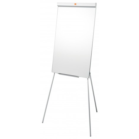 Nobo Barracuda - Portablocco su treppiede con altezza regolabile da 104 a 184cm, dotato di superficie magnetica in acciaio laccato, 68x184x68cm - 1pz - 1901916