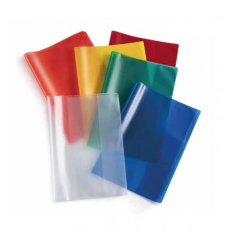 Ri.Plast Finglass - Foderina per maxiquaderni in PP con 2 tasche per inserimento quaderno, finitura buccia d`arancia, 110my, colore trasparente - Prezzo singolo, ord. minimo 20pz - 26714801