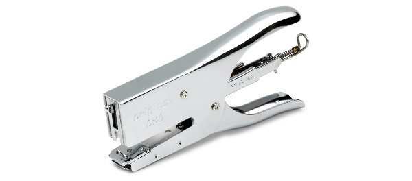 Iternet Original 686 - Cucitrice a pinza in acciaio cromato, utilizza punti 24/6 - 24/8 - 26/6 - 0155