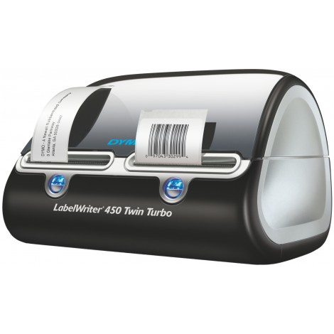 Dymo Label Writer 450 Twin Turbo Massima efficienza di etichettatura e spedizione con capacità di etichettatura raddoppiata - S0838870