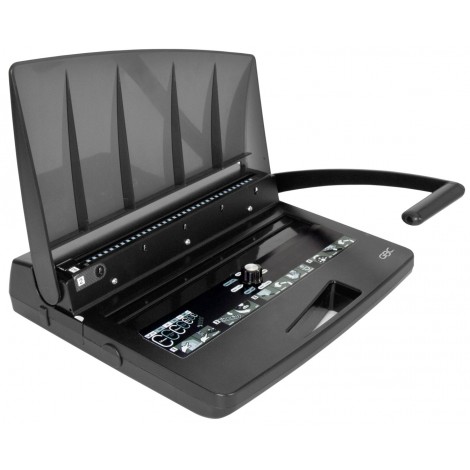 GBC WireBind W15 - Rilegatrice compatta dorsi metallici, capacita` di perforazione 15 fogli, capacita` di rilegatura fino a 125 fogli con spirali metalliche da 14mm - 4400402