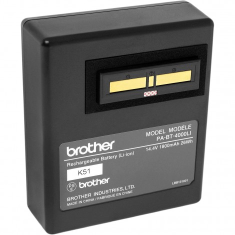 Brother Batteria ricaricabile per RJ e TD2120N - PABT4000LI