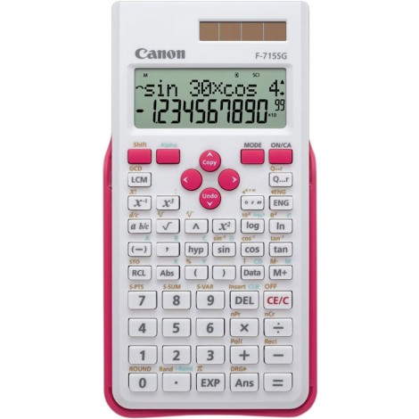 Canon F-715SG Calcolatrice scientifica, display LCD a due righe con 10+2 cifre, 250 funzioni - 5730B002