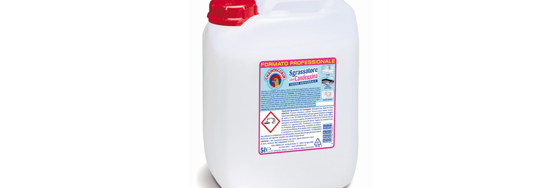 Chante Clair Sgrassatore con candeggina tanica da 5 lt