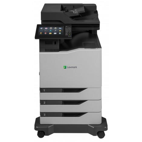Lexmark Multifunzione A4 laser colore XC8160DTE con display touchscreen da 10" - 57ppm b/n - 57ppm colore - 42K1880