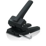 Iternet DP-800 Perforatore a 2 fori alti spessori, capacità 65-70fg, distanza fori 80mm, diametro foro 5,5mm, colore nero - 2030