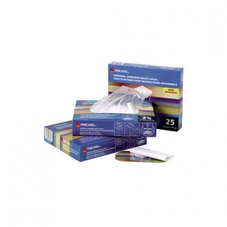 Rexel Sacchetti in polipropilene per distruggidocumenti, capacità 200lt, colore trasparente - 50pz - ACCO40014