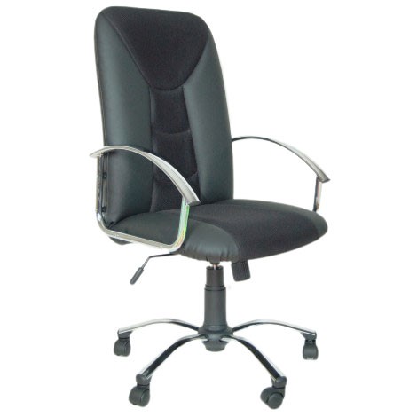 Unisit Seduta direzionale HIDRA, girevole con ruote, braccioli inclusi. colore nero - HIPCN/PN