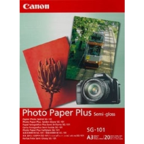 Canon MP 101 - Carta bianca fotografica opaca, A3, 40 fogli, 170gr - 1pz - 7981A008
