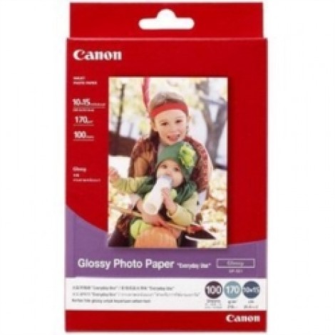 Canon GP 501 - Carta bianca fotografica lucida, A4, 100 fogli, 200gr - 1pz - 0775B001