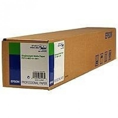 Epson Single weight matte paper - Carta fotografica per plotter opaca, 610mmx40m, 120gr - 1pz - C13S041853