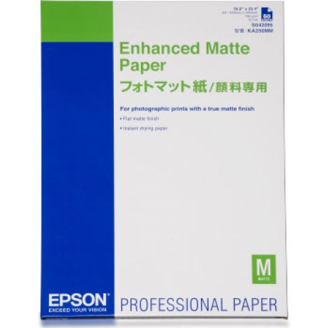 Epson Enhanced - Carta opaca A2, 50 fogli, 192gr - 1pz - C13S042095
