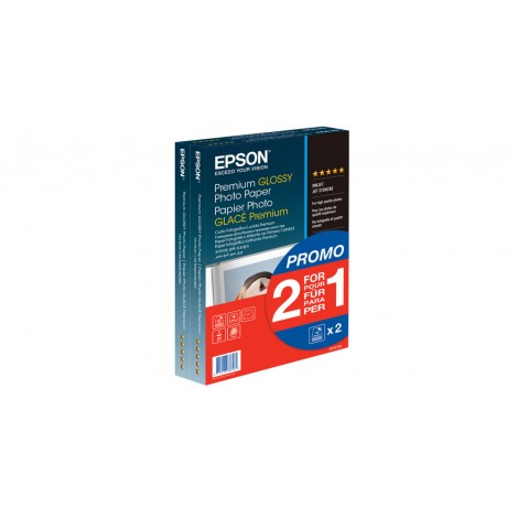 Epson Premium best - Carta bianca fotografica lucida, A6, 40 fogli (40 fogli omaggio), 255gr - 1pz - C13S042167
