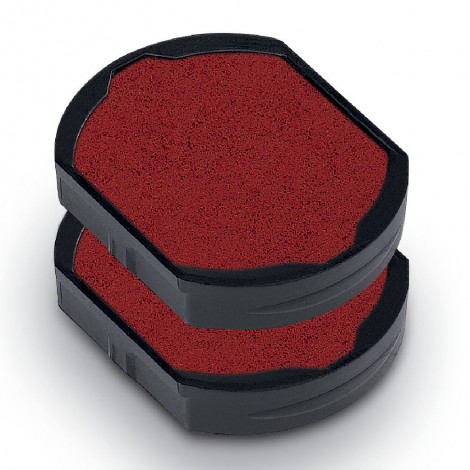 Trodat 6/46025 - Cartuccia ricambio per Printy 46025, 46125, colore rosso - 2pz - 14644