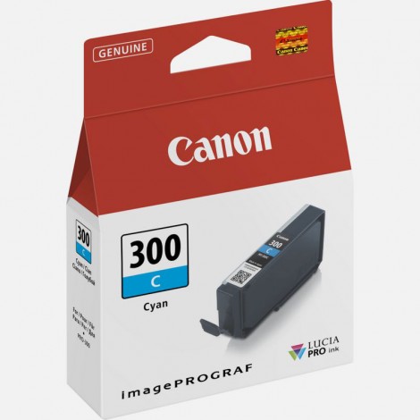 Canon PFI300C cartuccia inchiostro ciano per IMAGEPROGRAF PRO 300 (14,4ml) 1pz - 4194C001
