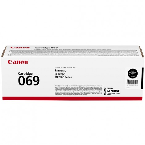 Canon 069 Toner nero per I-SENSYS LBP 673CDW (2.100pg) 1pz - 5094C002 - C92C33060