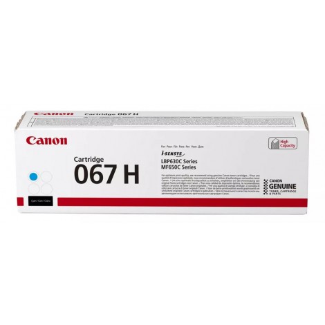 Canon 067HC toner ciano per I-SENSYS LBP 631CW (2.350pg) 1pz - 5105C002 - C92C33280