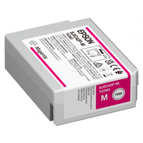 Epson SJIC42P cartuccia magenta per COLOR WORKS C4000E - 1pz - C13T52M340 - C92E22583